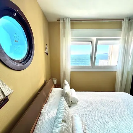 Holibai Albatros, Duplex Junto Al Mar, Cerca De Vigo Y Sus Luces Navidenas Apartamento