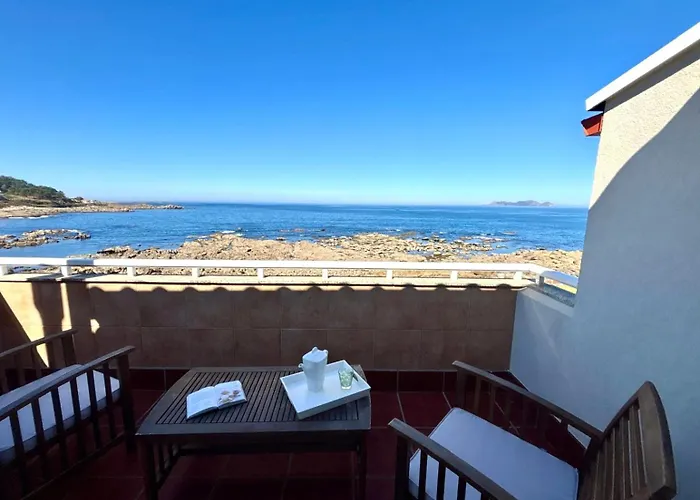 Διαμέρισμα Holibai Albatros, Duplex Junto Al Mar, Cerca De Vigo Y Sus Luces Navidenas