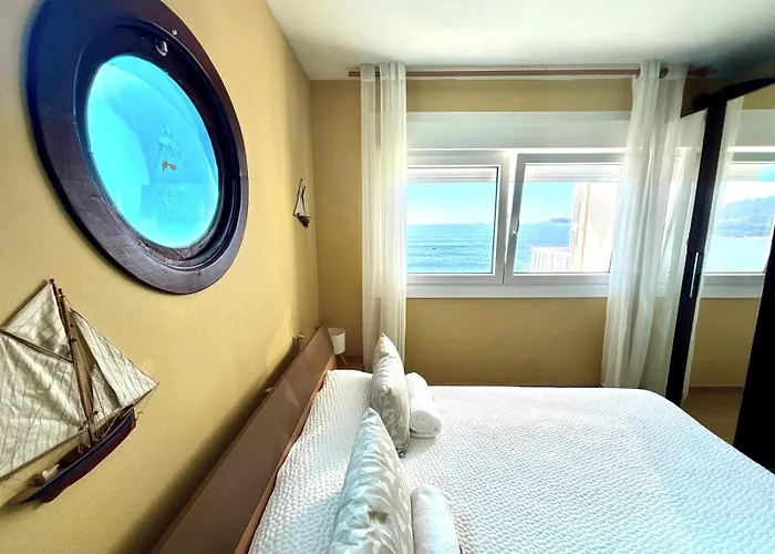 Holibai Albatros, Duplex Junto Al Mar, Cerca De Vigo Y Sus Luces Navidenas Διαμέρισμα